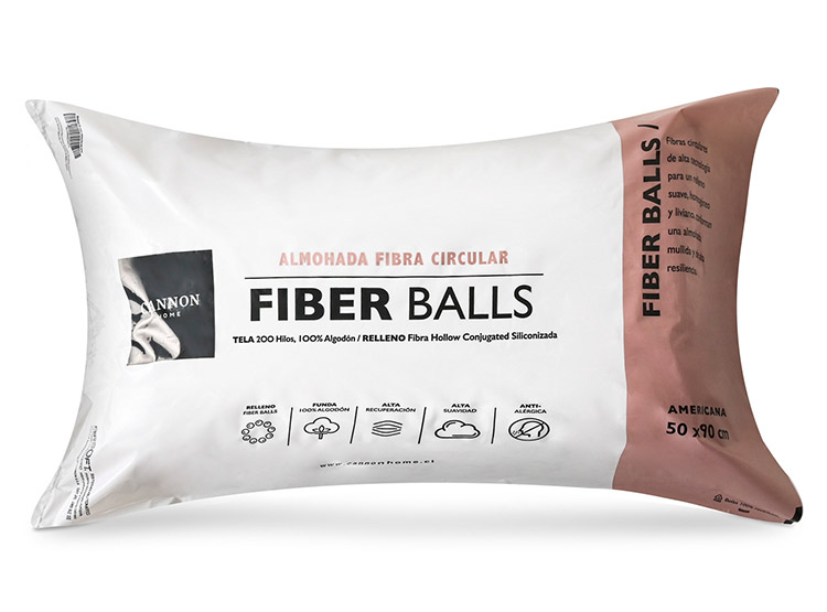 Almohada Microfibra 50X90cm Cannon