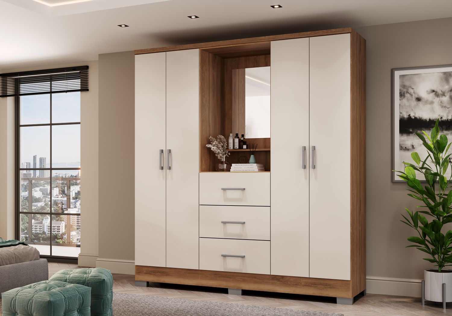 Clóset con Tocador Olivia