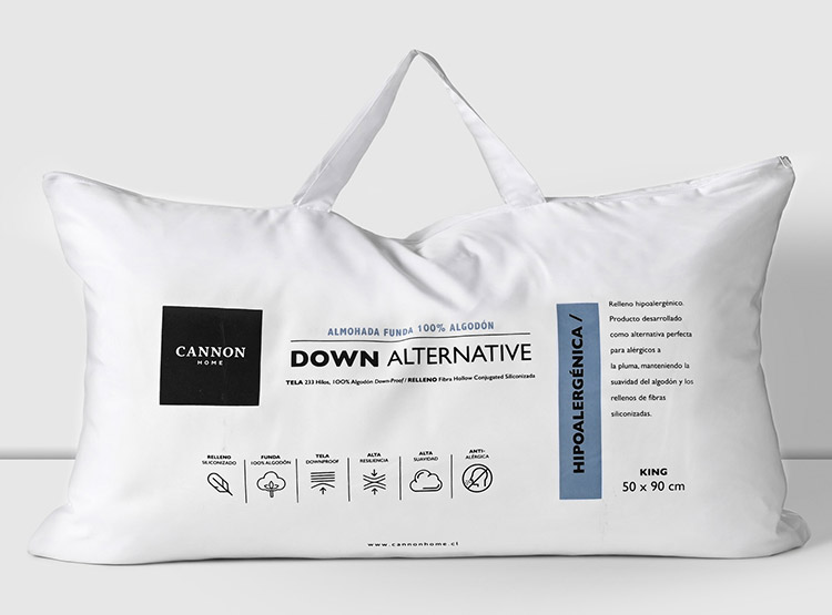Almohada Down Alternative 90x50